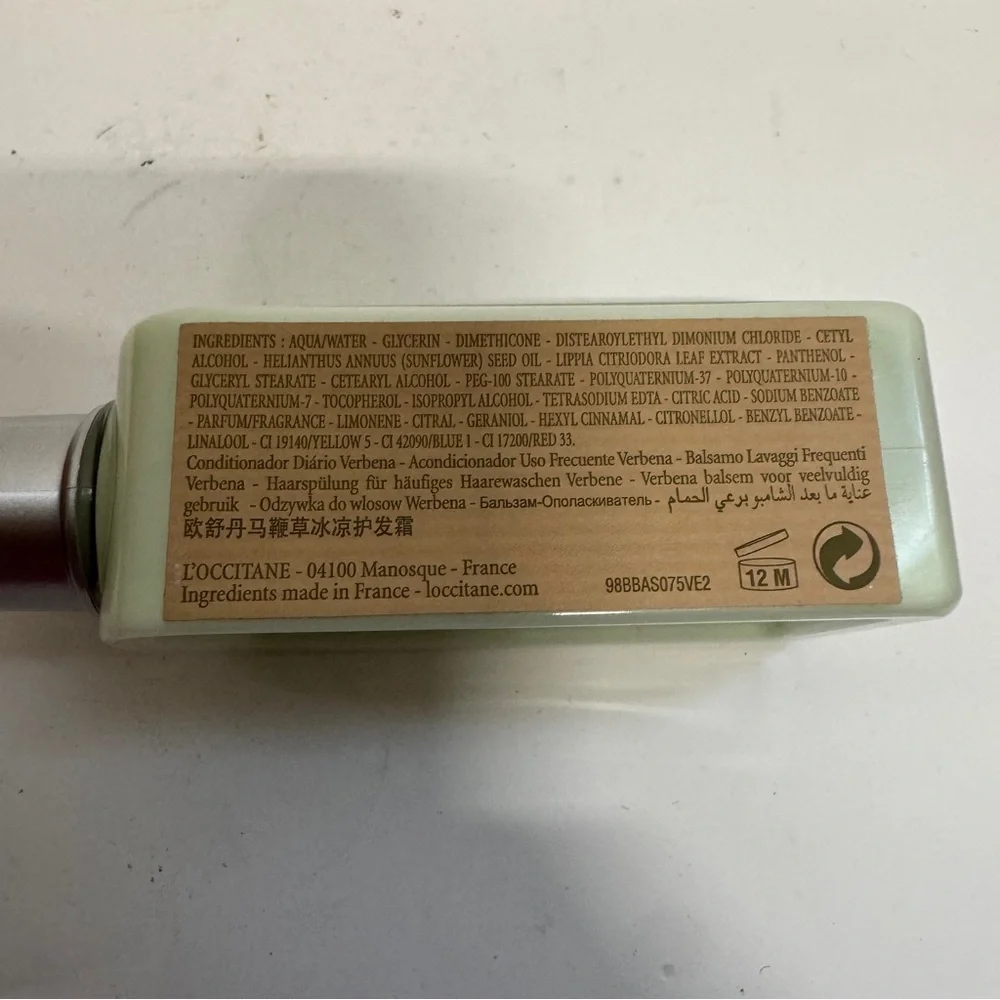 L Occitane Verbena Conditioner 2.5 OZ